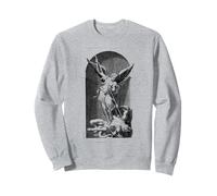 Saint Michael the Archangel Defeating Satan Christian Sweatshirt