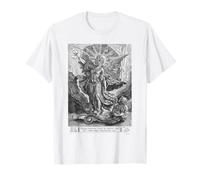Saint Michael the Archangel Defeating Satan Christian T-Shirt