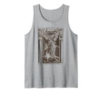 Saint Michael the Archangel Defeating Satan Christian Tank Top