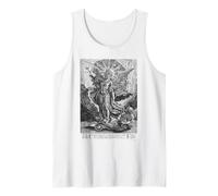 Saint Michael The Archangel Defeating Satan Christian Tank Top