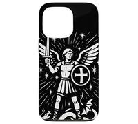 Saint Michael the Archangel Defend Us in Battle Catholic St Case for iPhone 13 Pro