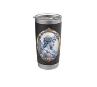 Saint Michael the Archangel Relief Icon Devotional Faith Art Stainless Steel Insulated Tumbler
