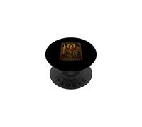 Saint Michael the Archangel Religious Icon Orthodox Artwork PopSockets Adhesive PopGrip