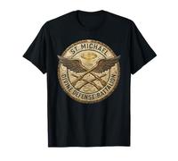 Saint Michael the Archangel Spiritual Warfare T-Shirt