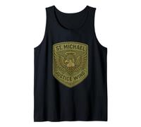 Saint Michael the Archangel Spiritual Warfare Tank Top