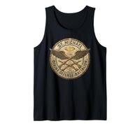 Saint Michael the Archangel Spiritual Warfare Tank Top