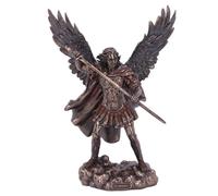 Saint Michael the Defender Archangel Bronze Figurine
