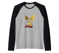Saint Michael Victory Over Evil, Fantasy Legend Raglan Baseball Tee