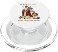 Saint Nicholas St Nick 6 December Christmas Tradition PopSockets PopGrip for MagSafe
