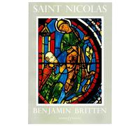 Saint Nicolas: A Cantata. op. 42. tenor solo, mixed choir (SATB), women's choir (SA), 4 boy's voices, string orchestra, piano (4 hands) and percussion. Réduction pour piano.