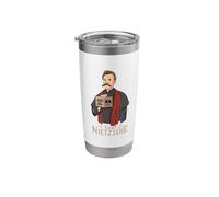 Saint Nietzsche Design for a Philosophy Student Stainless Steel Insulated Tumbler
