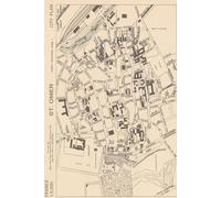 Saint-Omer France Map Journal: Vintage Map Notebook