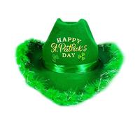 Saint Patricio Day Caker, Saint Patricio Day Hat - Layers of the Irish Festival, San Patricks Day Cowgirl Caps Shamrock for Halloween Girls for Women for Women