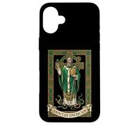 Saint Patrick of Ireland Catholic Irish Case for iPhone 16 Plus