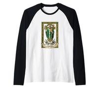 Saint Patrick of Ireland Catholic Irish Raglan Baseball Tee