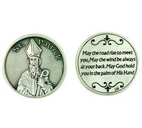 Saint Patrick of Ireland Pocket Token. Saint Patrick. St Patrick Prayer Token.St Patrick Medal Perfect for your pocket, wallet or purse.