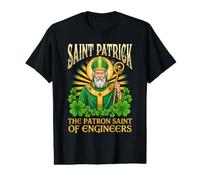 Saint Patrick, the Patron Saint of Engineers Value Graphic T-Shirt