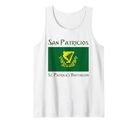 Saint Patricks Battalion San Patricios Irish Mexican History Tank Top
