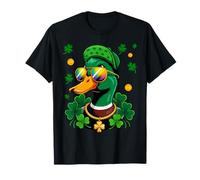 Saint Patricks Call Me Lucky Mallard Duck St Patrick's Day T-Shirt