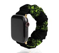 Saint Patrick's Day Clover Scrunchies Watch Band Compatible with IWacth Series Replacement Strap 38mm/40mm