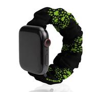 Saint Patrick's Day Clover Scrunchies Watch Band Compatible with IWacth Series Replacement Strap 38mm/40mm