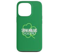 Saint Patricks Day Shenanigans Squad Shamrock St Pattys Day Case for iPhone 13 Pro