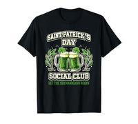 Saint Patrick's Day Social Club Shenanigans Beer Mugs T-Shirt