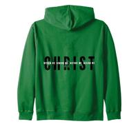 Saint Patrick's Lorica Breastplate Prayer for Protection Zip Hoodie