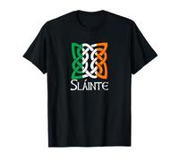 Saint Patricks's Day Irish Gaelic Slainte Women Men Adults T-Shirt