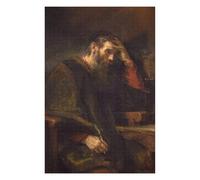 Saint Paul by Rembrandt Vivid Wooden Jigsaw Puzzle for Adults, 1000 PCS
