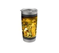 Saint Peter Walking on Water Painting Claudius Lavergne 1878 Stainless Steel Insulated Tumbler
