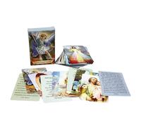 Saint Prayer Cards Set 54PCS Catholic Holy Cards with Saints Prayers, Christian Religious Devotional Gifts for Faithful