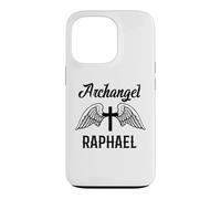 Saint Raphael the Archangel Traditional Catholic Prayer Case for iPhone 13 Pro