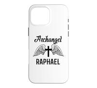 Saint Raphael the Archangel Traditional Catholic Prayer Case for iPhone 16 Pro Max