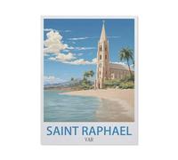 Saint Raphael Var，Jigsaw Puzzle Adults Kids Children's Educational Toy Personalized Gift（38x26cm）-HC4