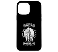 Saint Roch Patron of Dogs Icon Art for Catholic Faith Case for iPhone 13 Pro Max
