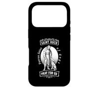 Saint Roch Patron of Dogs Icon Art for Catholic Faith Case for iPhone 17 Pro