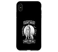 Saint Roch Patron of Dogs Icon Art for Catholic Faith Case for iPhone XS Max