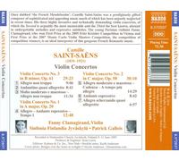 SAINT-SA‰NS: VIOLIN CONCERTOS NOS. 1-3 NEW CD
