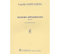 Saint Saens: Allegro Appassionato Op.43 for Cello & Piano (Durand Edition)