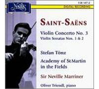 Saint-Saens, C. - Concerto Violin 3/Sonata Violin Opus 75/102