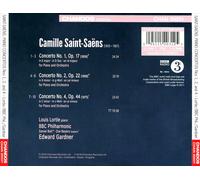 SAINT SAENS, CAMILLE - PIANO CONCERTOS VOL1 NEW CD