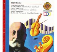Saint Saens Cello Concerto No. 1. Piano Concerto No.2. Violin Concerto No. 3