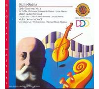 Saint Saens Cello Concerto No. 1. Piano Concerto No.2. Violin Concerto No. 3 by Camille Saint-Saens