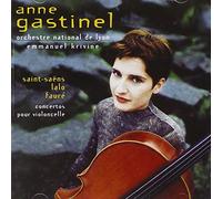 Saint-Saens/Lalo: Concerto Pour Violoncelle/Faure: Elegie by Anne Gastinel (1995-01-01)