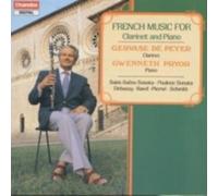 SAINT-SAENS/POULENC/DE PEYER/PRYOR: FRENCH MUSIC FOR CLARINET & PIANO - CD