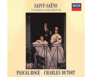 Saint-Saens / Roge, Pascal - Saint-Saens: Piano Concertos Nos. 1-5 - UHQCD