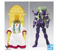 SAINT SEIYA - Myth Cloth EX Aries Shion Surplice & Pope Set With Throne Bandai