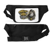 Saint Seraphim Rose Inspirational Quote Unisex Waist Bag Black