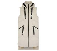 Saint & Sinner Women's Hooded Longline Quilted Padded Puffer Gilet
